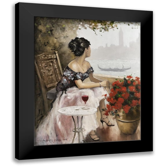 Orme, E. Anthony 12x14 Black Modern Framed Museum Art Print Titled - Afternoon On