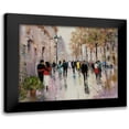 thumbnail image 1 of Orme, E. Anthony 18x15 Black Modern Framed Museum Art Print Titled - Paris Afternoon II, 1 of 5