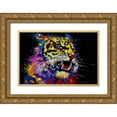 thumbnail image 1 of Orme, E. Anthony 24x17 Gold Ornate Wood Framed with Double Matting Museum Art Print Titled - Tiger, 1 of 4