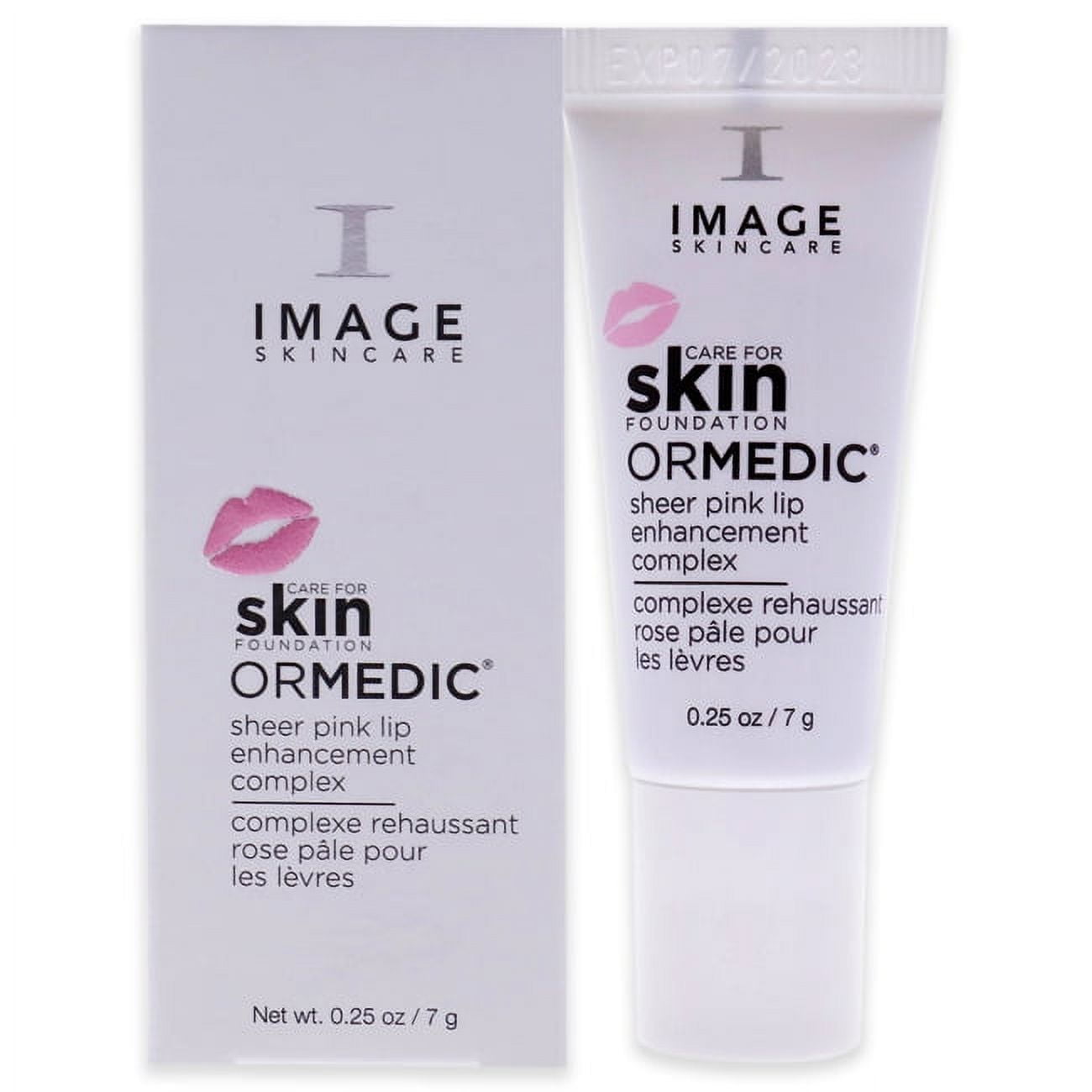 Sheer Pink Organic Lip Enhancement Balm Tube 0.25 oz