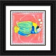thumbnail image 1 of Ormsby, Anne 12x12 Black Ornate Wood Framed with Double Matting Museum Art Print Titled - Beach Front Fish, 1 of 4