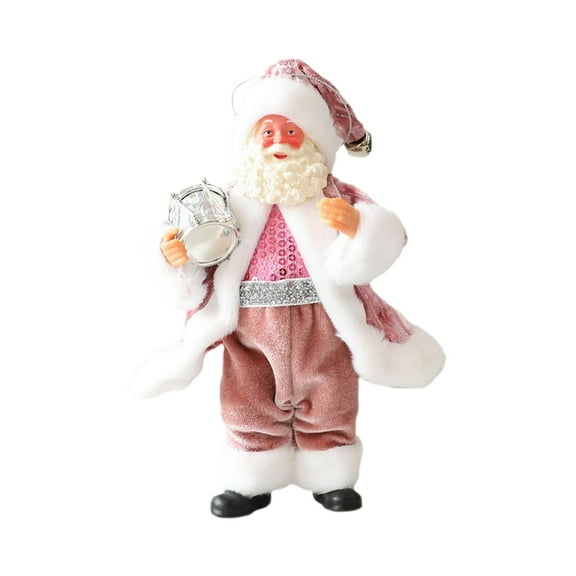 Santa Claus Doll Toy Ornament - 4 Styles Christmas Santa Ornaments Holiday Santa Figurines Decorations For Christmas Tree Home
