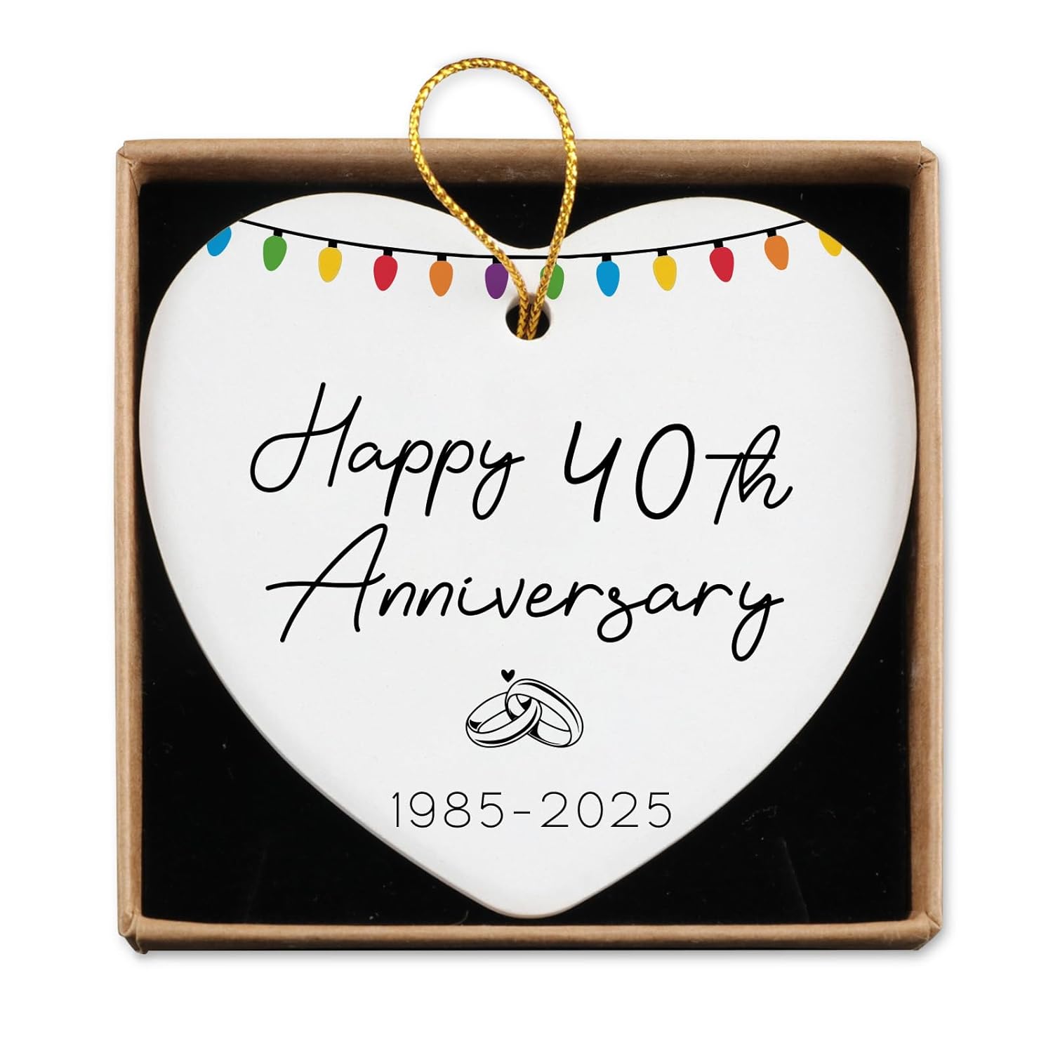 Ornament 40 Years Anniversary Wedding Her 40th Anniversary Romantic Mr — free download