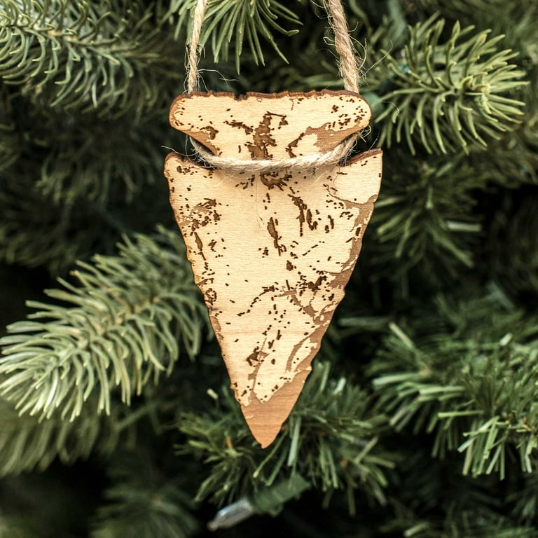 Ornament - HO cubed - Raw Wood 3x3in Ornament - HO cubed - Raw Wood 3x3in