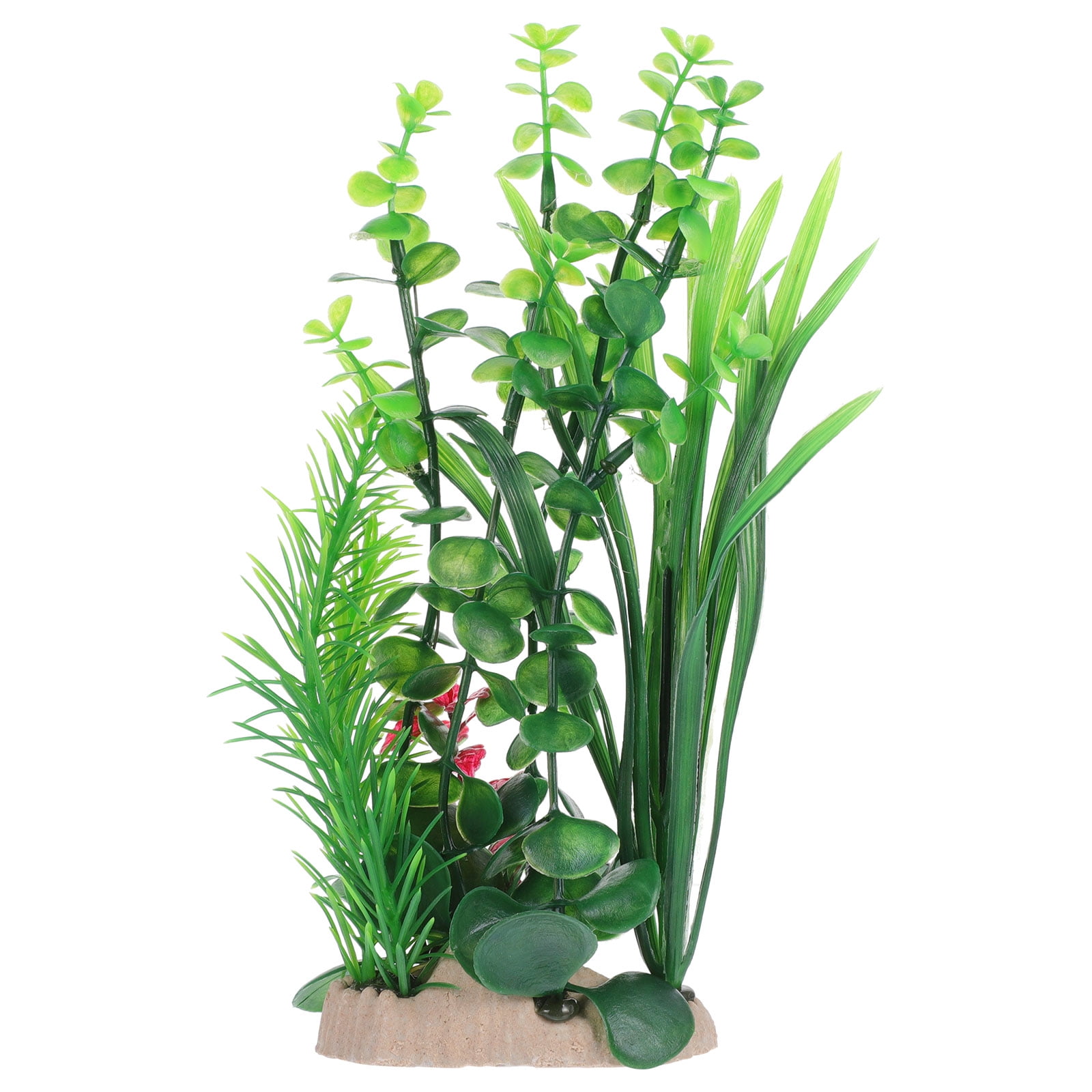 Ornament Artificial Plants Turtle Tank Glass Containers Variety
