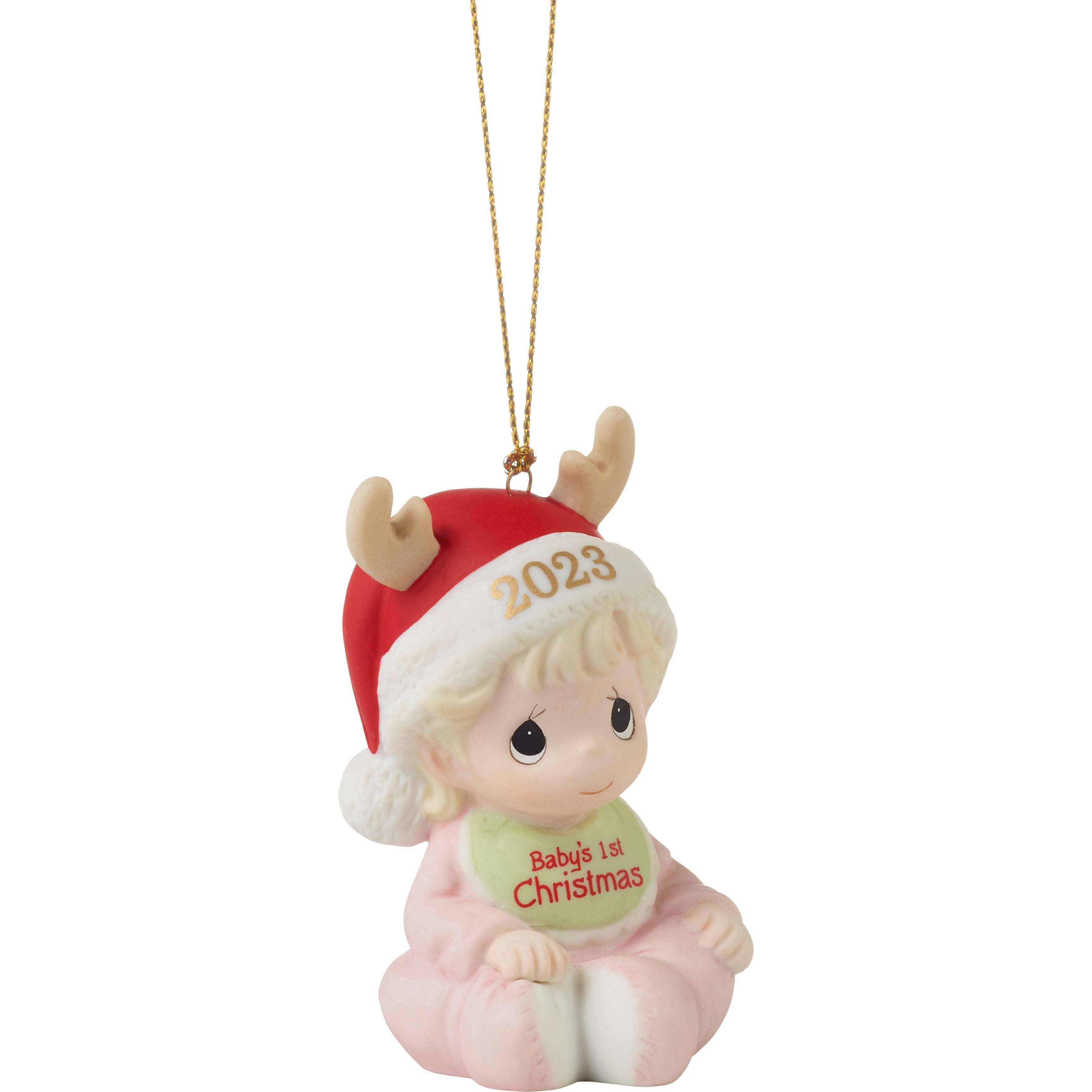 Precious Moments Baby?s First Christmas 2023 Dated Girl Ornament