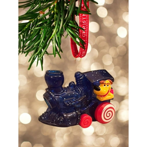 Ornament Back to the Future Einstein's Traveling Train Car Figure 1991