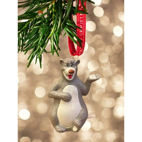 Ornament Baloo From Jungle Book 3 Figure Figurine Charm Dangler Disney