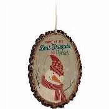 Ornament-Barky-Best Friends/Snowman