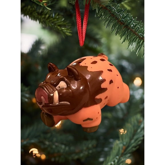 Ornament Barnyard Commandos PRIVATE SIDE OF BACON Figure Figurine Charm 3 New