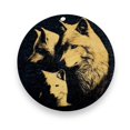 thumbnail image 1 of Ornament - Black - Wolf Pack, 1 of 5