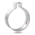 thumbnail image 1 of Ornament Bobber Cookie Cutter 3 in – Made in the USA – Foose Cookie Cutters Tin Plated Steel – Cookie Mold, 1 of 5