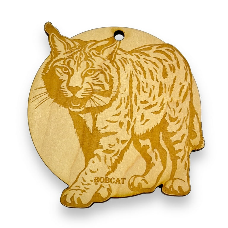 Ornament - Bengal Tiger Raw Wood Ornament - Bengal Tiger Raw Wood