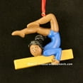 thumbnail image 1 of Ornament Central OC-053-FAA African/American Female Gymnast Figurine, 1 of 2