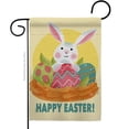 thumbnail image 1 of Ornament Collection 13 x 18.5 in. Easter Bunny Fun Garden Flag with Spring Double-Sided Decorative Vertical Flags House Decoration Banner Yard Gift, 1 of 1