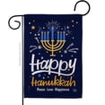 thumbnail image 1 of Ornament Collection  13 x 18.5 in. Happy Hanukkah Garden Flag with Winter Double-Sided Decorative Vertical Flags House Decoration Banner Yard Gift, 1 of 1