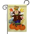 thumbnail image 1 of Ornament Collection G192120-BO 13 x 18.5 in. Autumn Scarecrow Garden Flag with Fall Harvest & Double-Sided Decorative Vertical Flags House Decoration Banner Yard Gift, 1 of 1