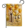 thumbnail image 1 of Ornament Collection G192266-BO 13 x 18.5 in. Golden New Year Garden Flag with Winter Double-Sided Decorative Vertical Flags House Decoration Banner Yard Gift, 1 of 1