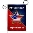 thumbnail image 1 of Ornament Collection G192666-BO 13 x 18.5 in. Never Forget 911 American Patriot Day Vertical Garden Flag with Double-Sided House Decoration Banner Yard Gift, 1 of 1