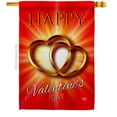 thumbnail image 1 of Ornament Collection H192405-BO 28 x 40 in. My Sweet Heart House Flag with Spring Valentines Double-Sided Decorative Vertical Decoration Banner Garden Yard Gift, 1 of 1