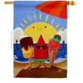 thumbnail image 1 of Ornament Collection H192453-BO Summer Buddy Summertime Fun & Sun 28 x 40 in. Double-Sided Decorative Vertical House Flags for Decoration Banner Garden Yard Gift, 1 of 1