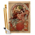 thumbnail image 1 of Ornament Collection HS190168-DB Mid-Autumn Festival Country Living Oriental 28 x 40 in. Double-Sided Decorative Vertical House Flag Set for Decoration Banner Garden Yard Gift, 1 of 1
