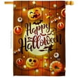 thumbnail image 1 of Ornament Collection  Halloween House Flag - Double-Sided Vertical Decoration Banner - 28 x 40 in., 1 of 1