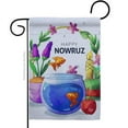 thumbnail image 1 of Ornament Collection  Nowruz Greeting Celebration Double-Sided Decorative Garden Flag, Multi Color, 1 of 1