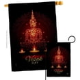 thumbnail image 1 of Ornament Collection S190174-P3 Vesak Day Religious 28 x 40 in. Double-Sided Decorative Horizontal House Flags Set for Decoration Banner Garden Yard Gift, 1 of 1