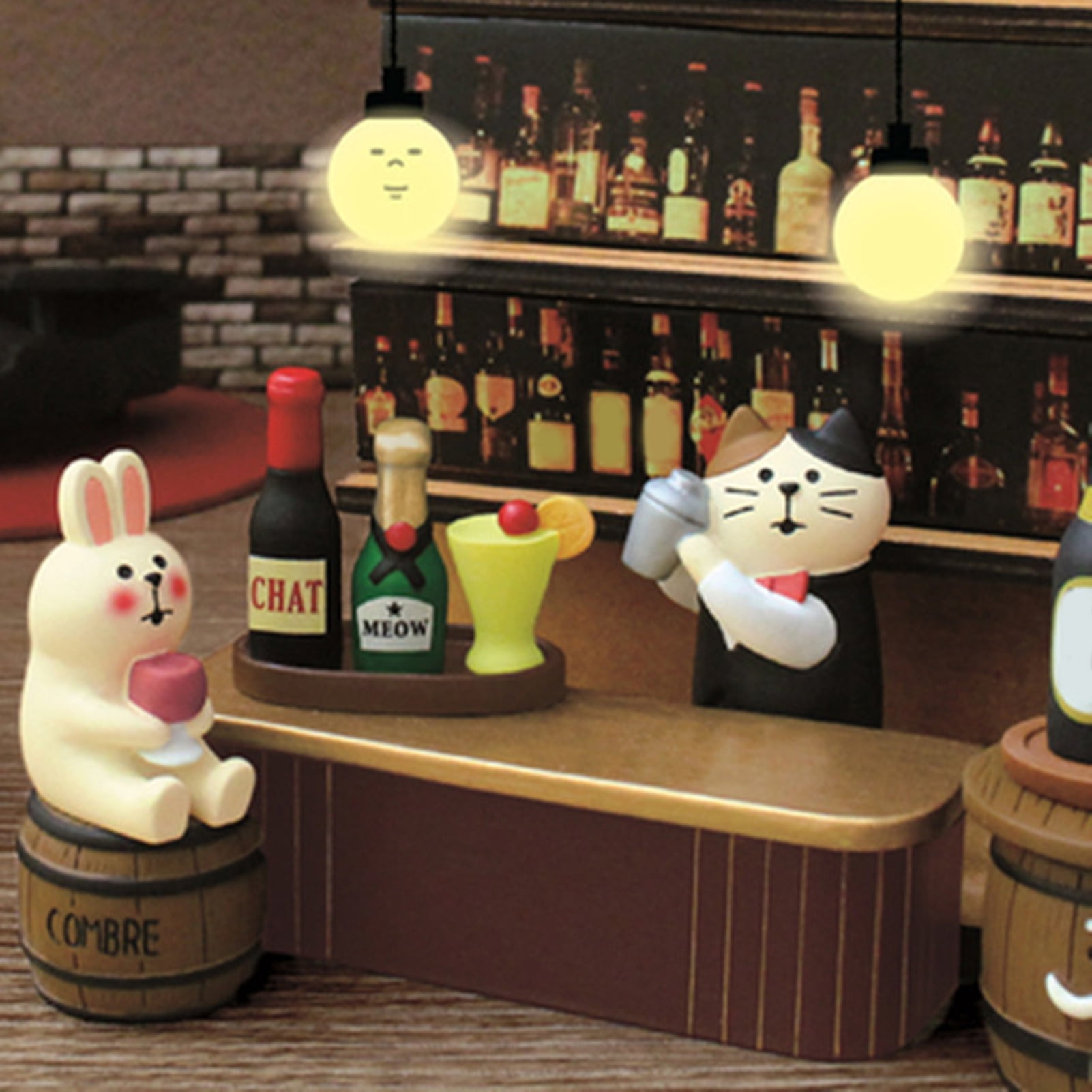 Ornament Crafts Exquisite Realistic Resin Wine Beer Rabbit Ornament for ...