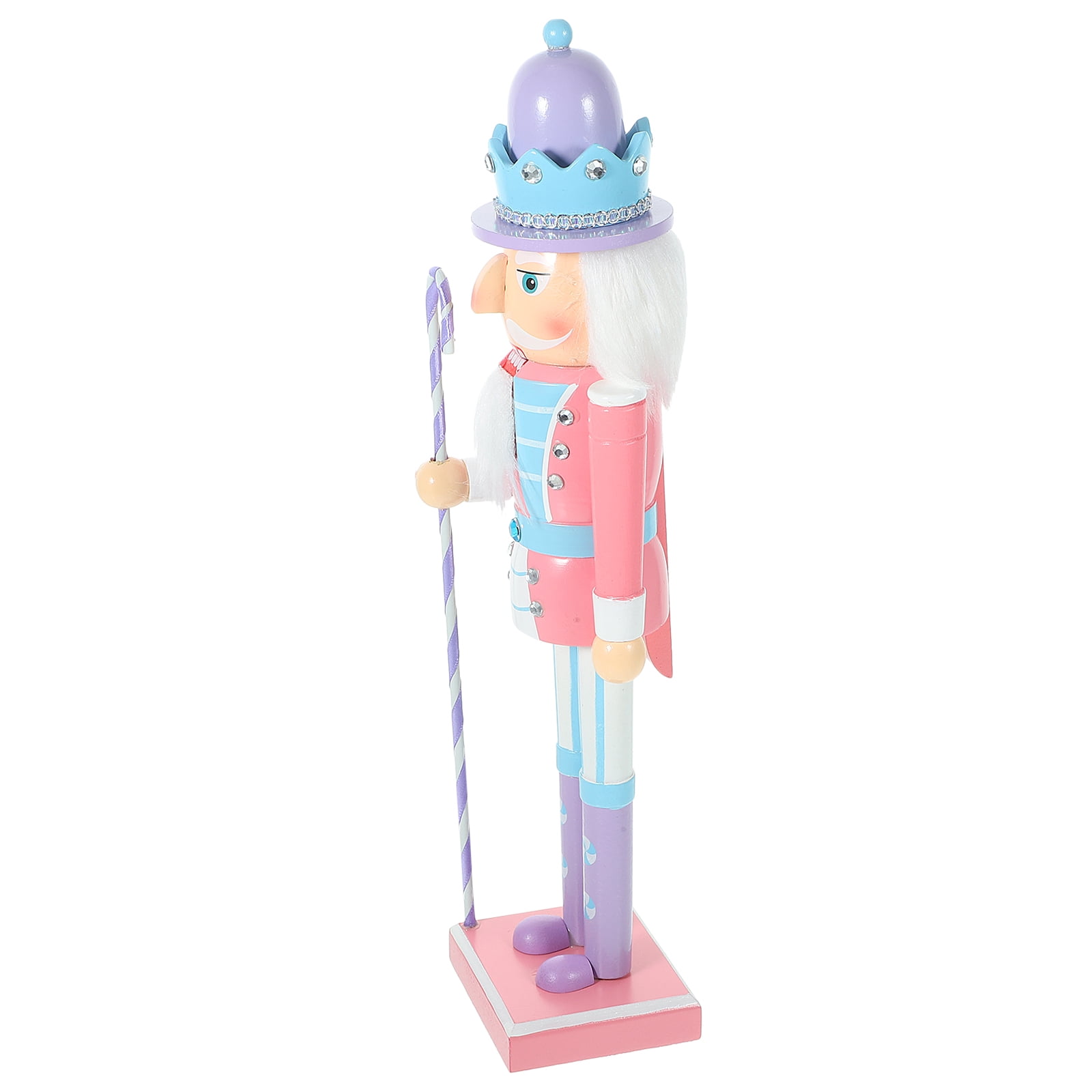 Ornament Desktop Wooden Nutcracker Decor Large Nutcrackers Craft Puppet