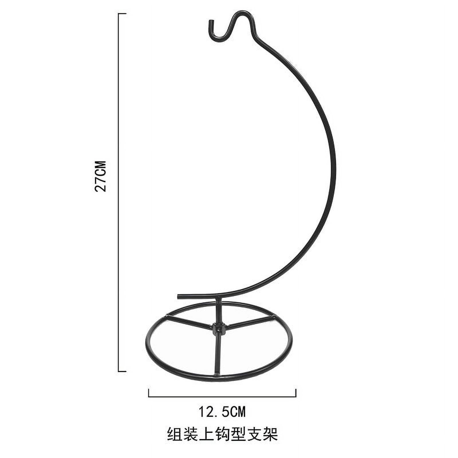 Ornament Display Stand Holder Iron Hanging Hook Holder Rack for Hanging