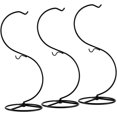 thumbnail image 1 of Ornament Display Stand - Iron Pothook Stand for Hanging Glass Globe, Air Plant Terrarium, Witch Ball, Christmas Ornament and Home Wedding Decoration, 1 of 8