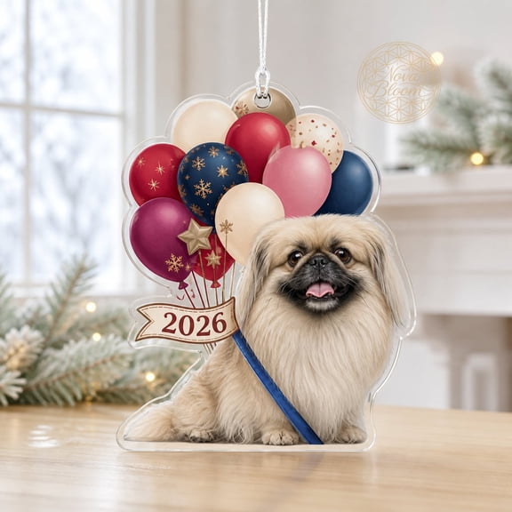 Ornament Dog Balloon Theme Hanging Tree Decor Holiday
