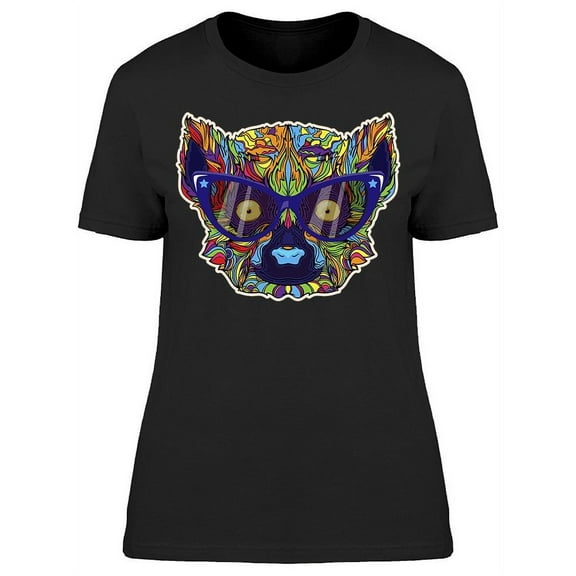 Ornament Face Of Lemur T-Shirt Women -Image by Shutterstock, Female x-Large