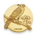 thumbnail image 1 of Ornament - Falcon Raw Wood, 1 of 6