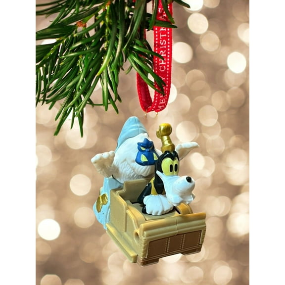 Ornament Goofy Expedition Everest Mickey Minnie Runaway Railway Yeti Figure 3