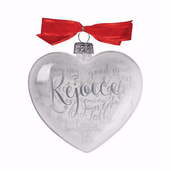 Lighthouse Christian Products 187958 Ornament - Reflecting Gods Love Rejoice
