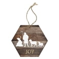 thumbnail image 1 of Ornament-Honeycomb-Shepherds Joy (6.875 x 4.5), 1 of 1