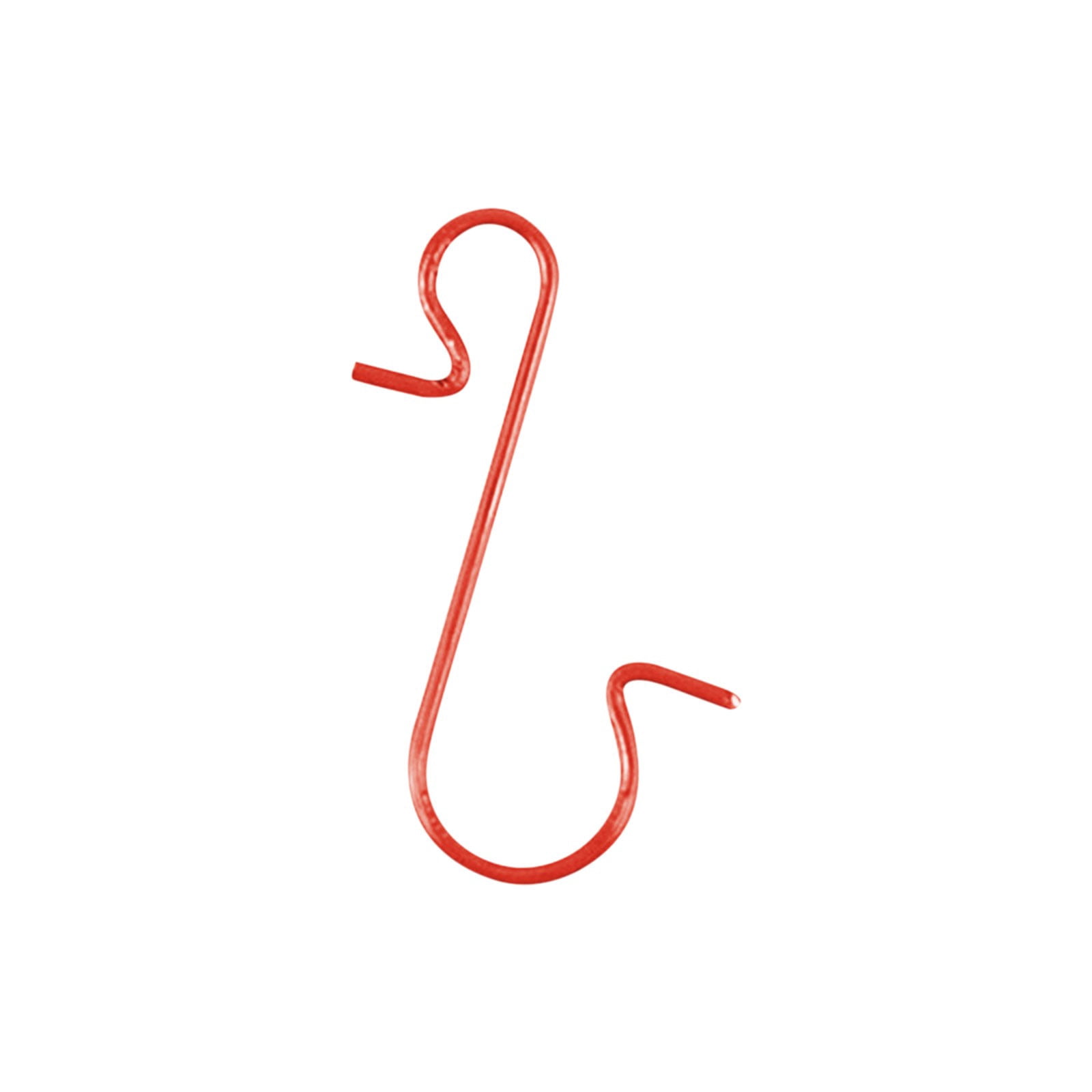 Ornament Hooks for Christmas Tree, 100 Pack Metal Wire S-Shaped Hangers ...