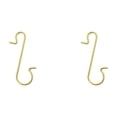 thumbnail image 1 of Ornament Hooks Metal Hooks for Ornaments, Metal Wire Ornaments Hooks Anchors for Xmas Tree, Xmas Balls, Party Decorations, 1 of 5