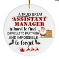 thumbnail image 1 of Ornament Kits 2025, Christmas Ornaments - Assistant Manager Ornament, Assistant Manager Christmas Ornaments 2025, Assistant Manager Decor for Office, Room, Home - Holiday Present Ideas, 1 of 3