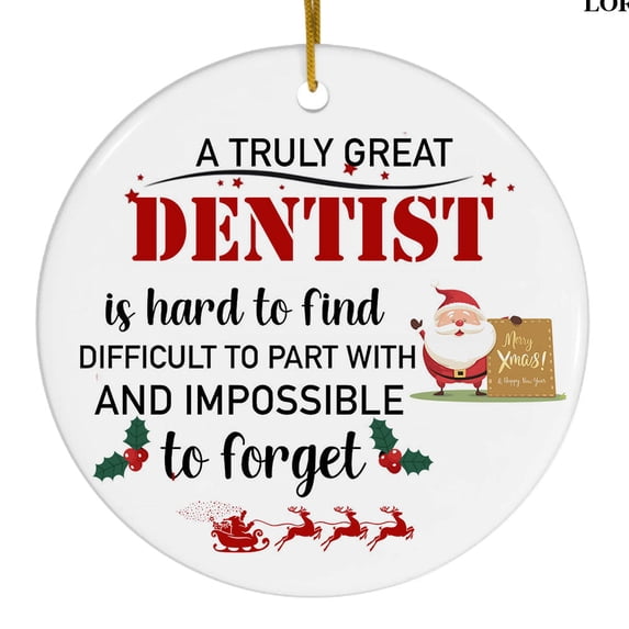 Ornament Kits 2025, Christmas Ornaments - Dentist Ornament, Dentist Christmas Ornaments 2025, Dentist Decor for Office, Room, Home - Holiday Present Ideas