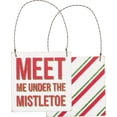 thumbnail image 1 of Ornament – Meet Me Under The Mistletoe, 1 of 1