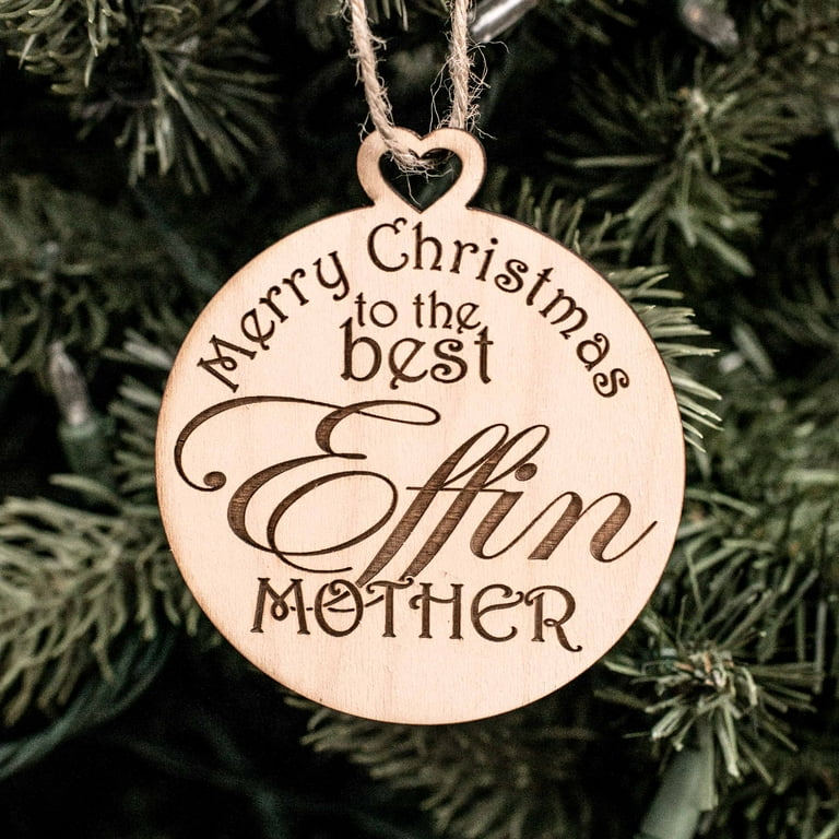 Ornament - 2021 Our First Christmas as Mr and Mrs - Raw Wood 3x3in Ornament - 2021 Our First Christmas as Mr and Mrs - Raw Wood 3x3in