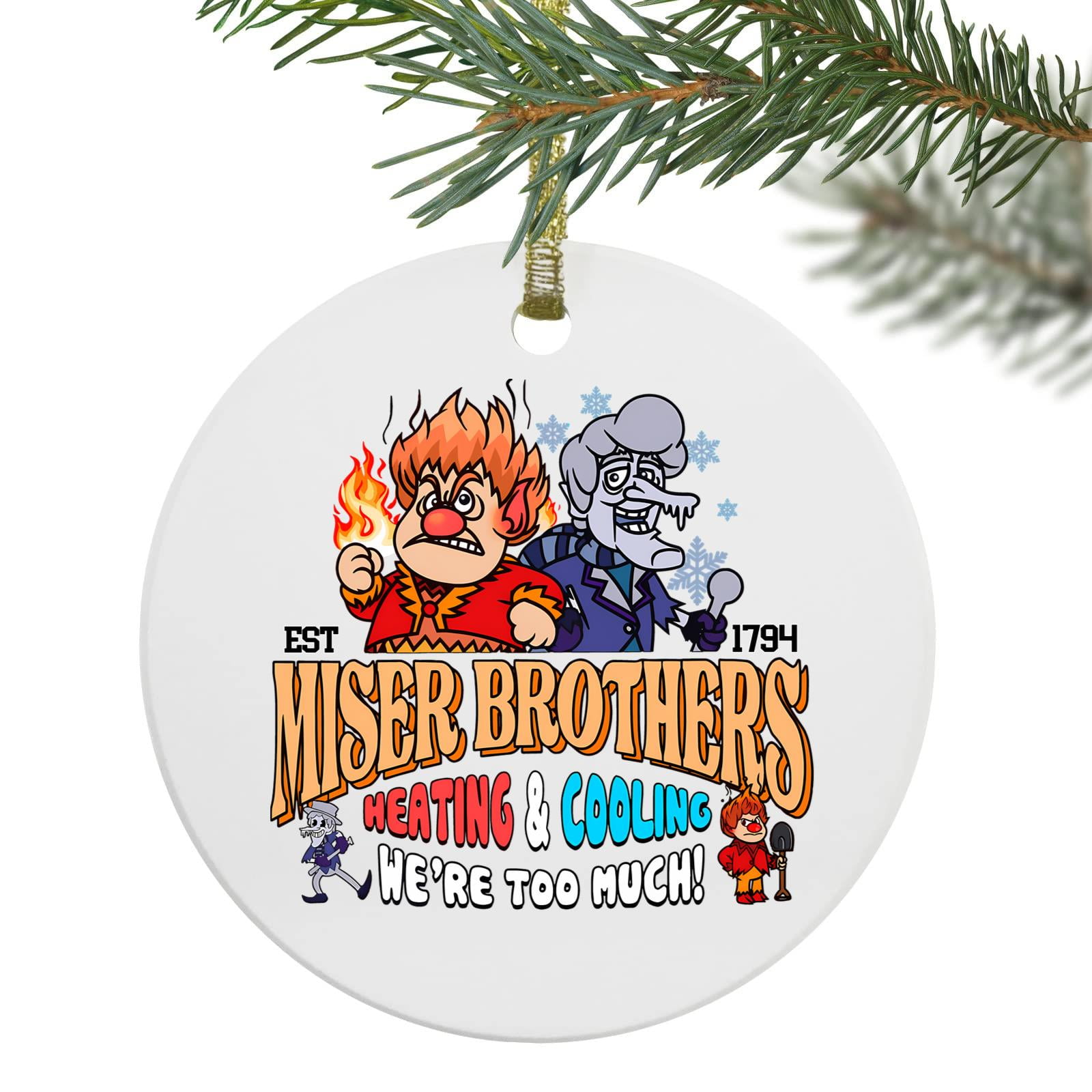 Ornament Miser Brothers Christmas The Year Without Santa Claus Snow