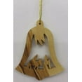 thumbnail image 1 of Ornament-Olive Wood-Holy Family In Bell (3"), 1 of 1