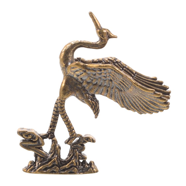 Ornament Origami Paper Crane Figurine Miniature Figure Bird Statue