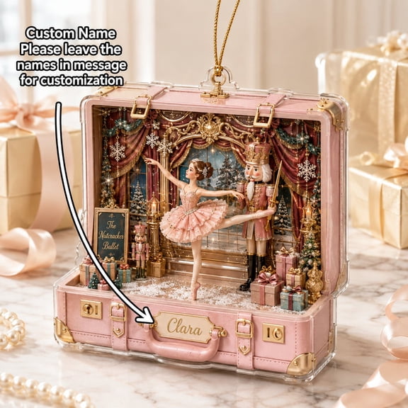 Ornament Personalized Nutcracker Ballet Acrylic Keepsake for Dancers