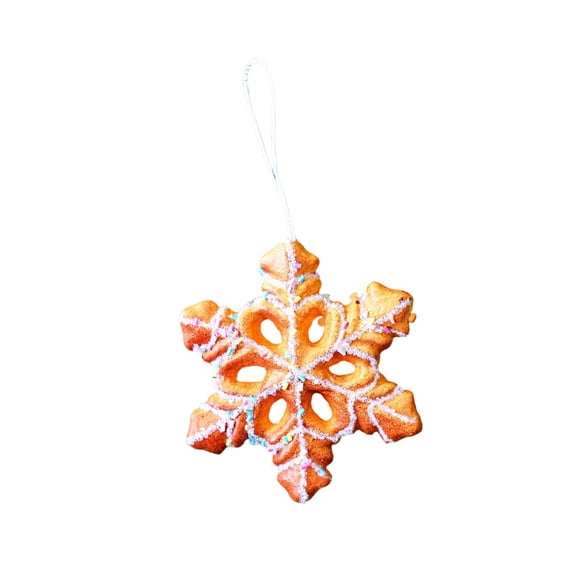Ornament Pink Gingerbread Candy Cane Pendant Xmas Tree Lollipop Foam Lightweight New Year Party Decor